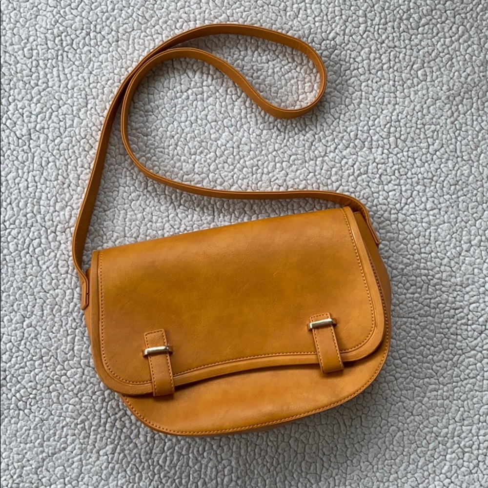 Joe Boxer Mustard Yellow Purse Handbag EUC